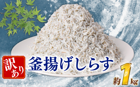 釜揚げしらす1kg【しらす】