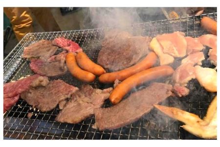 0010-33-01 富士宮市内限定！ 富士山の麓でお手軽バーベキュープラン 1万円コース (BBQ1人前)