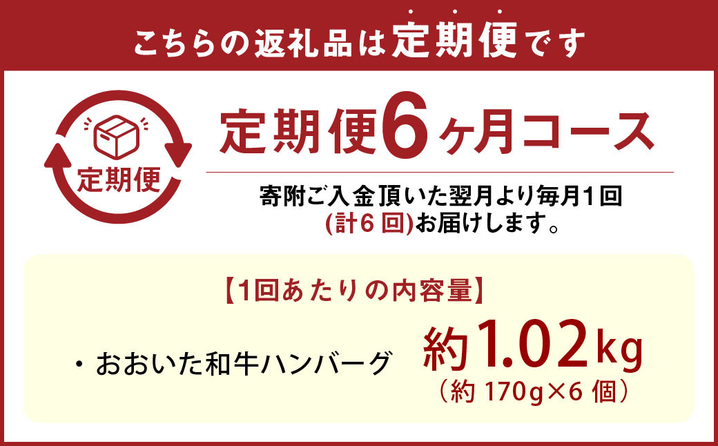 【黒毛和牛】おおいた和牛ハンバーグ