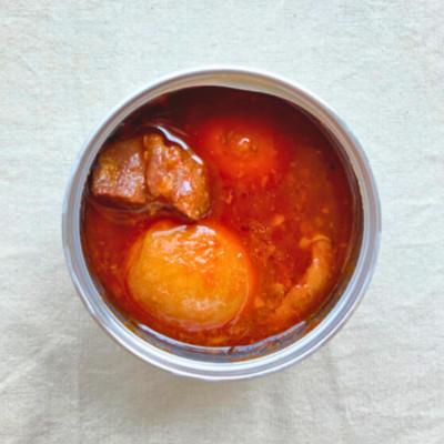 ふるさと納税 与謝野町 tangobar　ごちそう缶詰　丹波とまとのスイートチリ煮込み　190g×2缶　おつまみ・おかずに |  | 01
