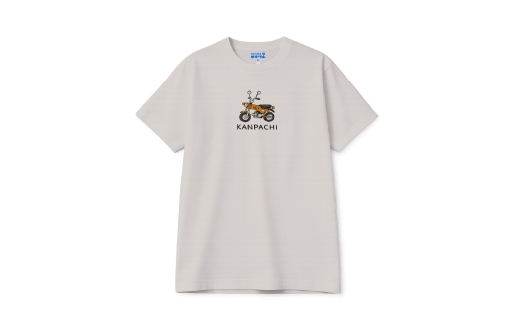 【 荻窪 】 KANPACHIバイクTシャツ02 1枚 （ サンドベージュ ） シャツ 服 プリントシャツ イラストシャツ ファッション オシャレ メンズ レディース 男性 女性 アパレル 半袖 衣類