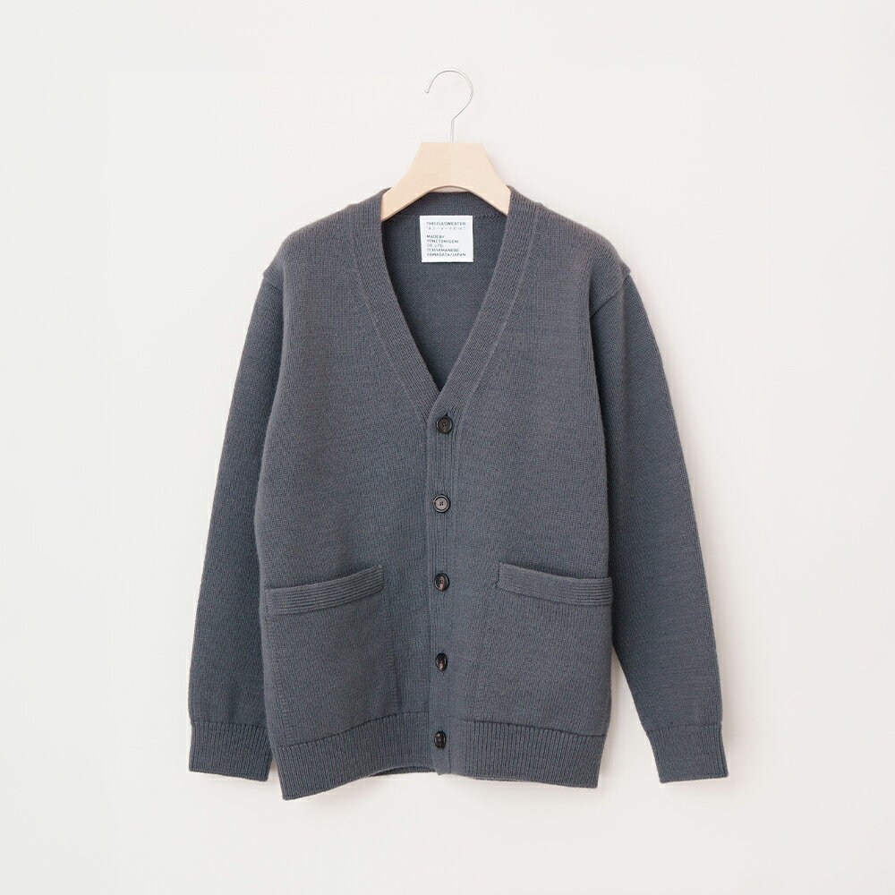 【ふるさと納税】 ≪先行予約≫【THISISASWEATER.】A1 : A SWEATER IS ORDINARY.Cardigan D.GRAY ダークグレー カーディガン 服 洋服 ユニセックス メンズ レディース ブランド 数量限定 山形県 山辺町 yt-socah ※沖縄・離島への配送不可