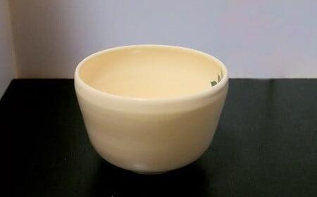  京都 伝統 工芸品 京絵付け茶碗（黄色いばら）