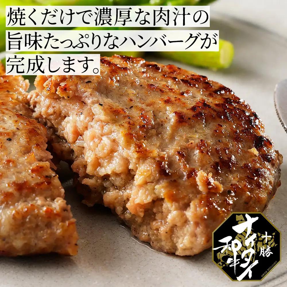 十勝ナイタイ和牛 ビーフ&ポーク ハンバーグ 120g×20個 高評価ハンバーグ 国産 北海道 牛 豚 肉 牛肉 豚肉 国産牛 国産豚 和牛 5・4等級 黒毛和牛 合い挽き 合挽 人気 お取り寄せ ギ