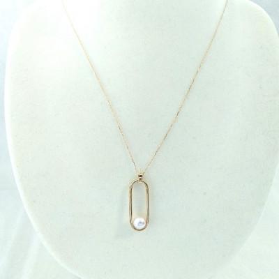 ふるさと納税 鳥羽市 伊勢志摩あこや本真珠デザインペンダントK18 400-11 |  | 01