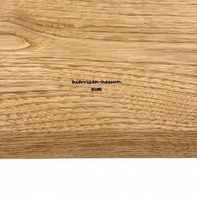 ふるさと納税 丹波市 ガラスのような木のお皿「一人膳 かく」長方形　クリ　Mサイズ　2枚セット |  | 03