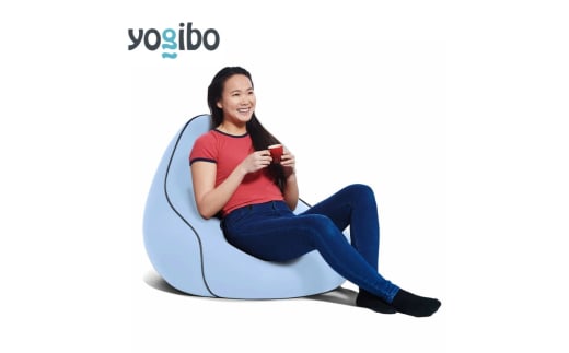9/30まで期間限定 Lounger ( ヨギボー ラウンジャー ) ペールブルー [ インテリア 寝具 ファッション ] [№5385-0264]