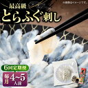 【ふるさと納税】【全6回定期便】とらふぐ 刺身 （4〜5人前）《壱岐市》【なかはら】[JDT028] ふぐ フグ 河豚 とらふぐ トラフグ 刺身 刺し身 ふぐ刺し フグ刺し とらふぐ刺し トラフグ刺し てっさ ふぐ刺身 とらふぐ刺身 295000 295000円 冷凍配送