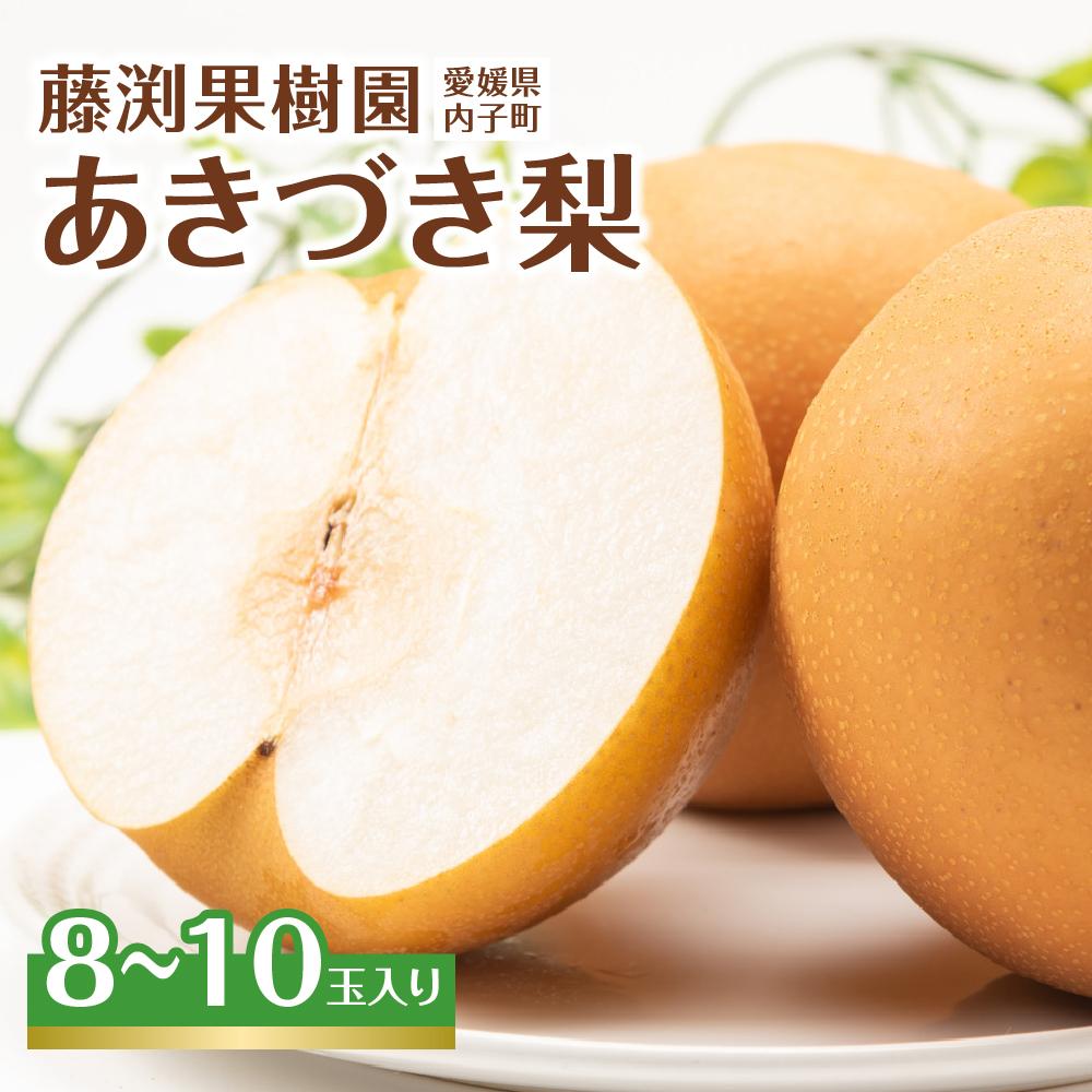 【ふるさと納税】藤渕果樹園のあきづき梨（2）【8～10玉入り】 | フルーツ 果物 くだもの 食品 人気 おすすめ 送料無料