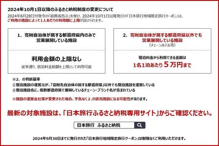 岡山県岡山市 日本旅行 地域限定旅行クーポン30,000円分