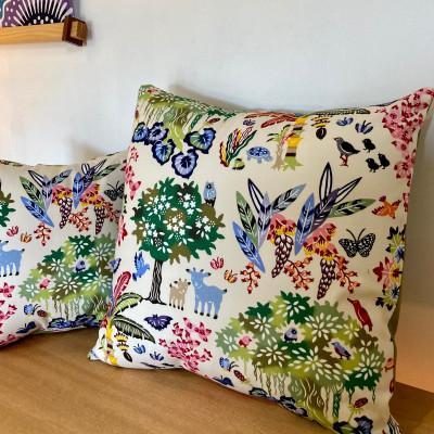 ふるさと納税 南城市 クッションカバー(50cm×50cm)南城散歩 |  | 01
