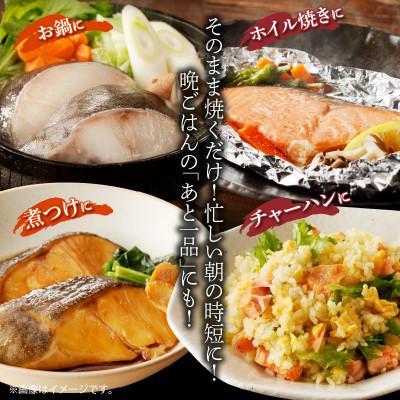 ふるさと納税 湯浅町 和歌山魚鶴仕込みのだし漬け天然銀だら切身6切&銀鮭切身6切(真空パック入)  小分け |  | 03