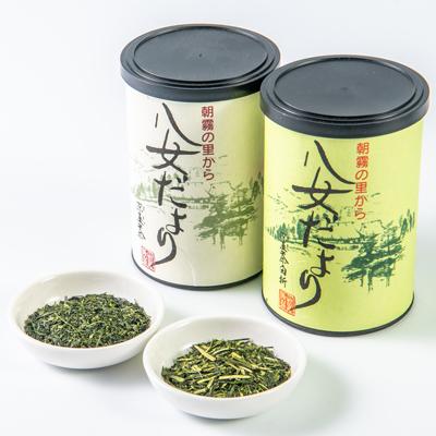 ふるさと納税 大牟田市 八女だより(上深蒸し茶200g、極上深蒸し白折茶80g) |  | 01