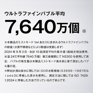アクアビュル　シャワーB　シルバー　AQUA BULLE（ファインバブルシャワーヘッド）