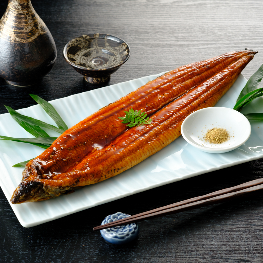 ＜上谷水産＞九州産うなぎ蒲焼(167g)×2枚