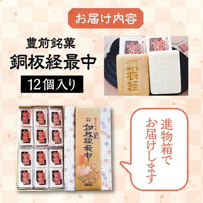 【進物箱】銅板経最中 12個入り[VBU001]ギフト 贈り物 和菓子 饅頭