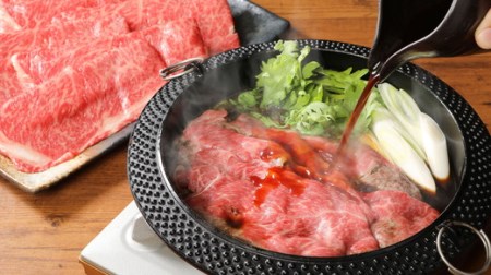 【3月末までに発送】近江牛A5ランク　サーロイン・モモ　すき焼食べ比べセット【800g】【DG02SM2-3m】