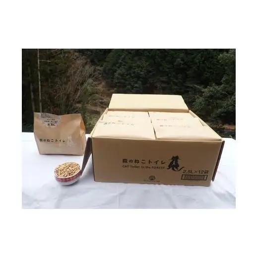 M407　森のねこトイレ２．５Ｌ×１２袋