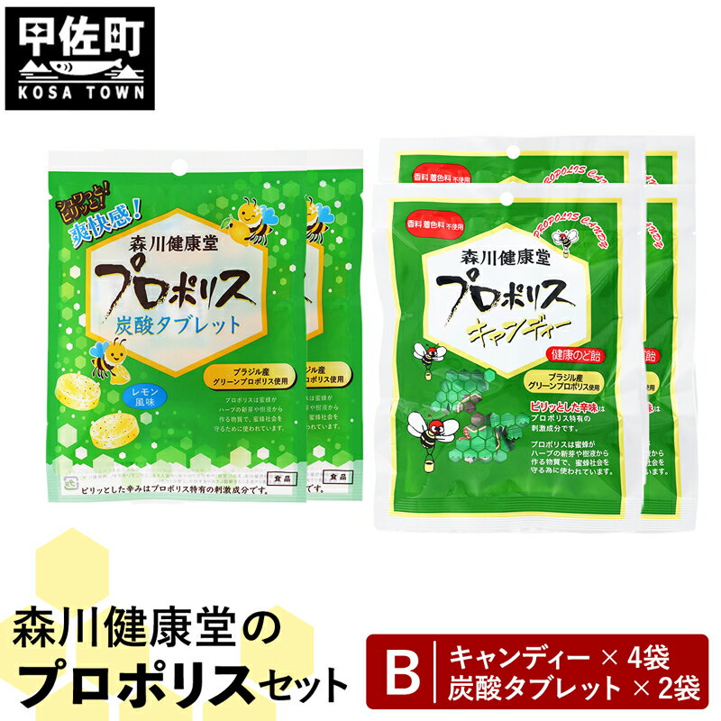 【ふるさと納税】森川健康堂 ふるさと納税プロポリスBセット