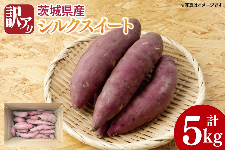 
                  【先行予約】【10月中旬以降より順次発送】訳アリ 茨城県産シルクスイート 約5kg｜さつまいも 芋 サツマイモ シルクスイート 訳あり わけあり 茨城県 取手市（AS009）
                