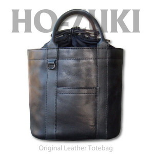 Ciwau leathers 【鬼灯 Ho-zuki】トートバッグ 炭焼ブラック_装飾品・工芸品 トートバッグ・ショルダーバッグ 鞄・バッグ かばん カバン_【1490260】