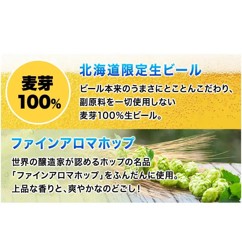 サッポロクラシック ビール 350ml×24本 缶ビール 北海道