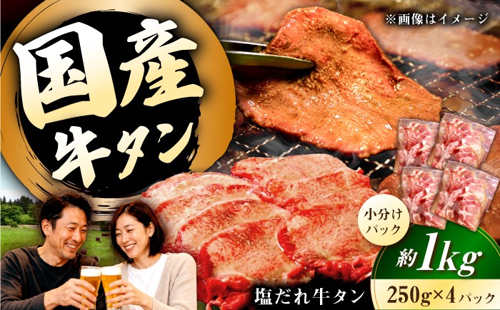 
                  九州産和牛の牛タン1kg（約250g×4パック）[EAX080] 国産 牛たん 牛肉 和牛 タン 牛タン 塩だれ牛タン 塩ダレ牛たん 牛たん塩 味付き ぎゅうたん ギュウタン 牛たん 薄切り スライス 味付き 塩 焼肉 焼き肉 冷凍 焼くだけ牛たん 簡単調理 小分け 真空
                