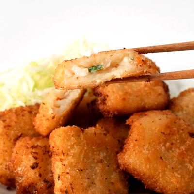 ふるさと納税 岩泉町 柔らかイカ葱カツ　1.12kg(280g×4袋) |  | 02