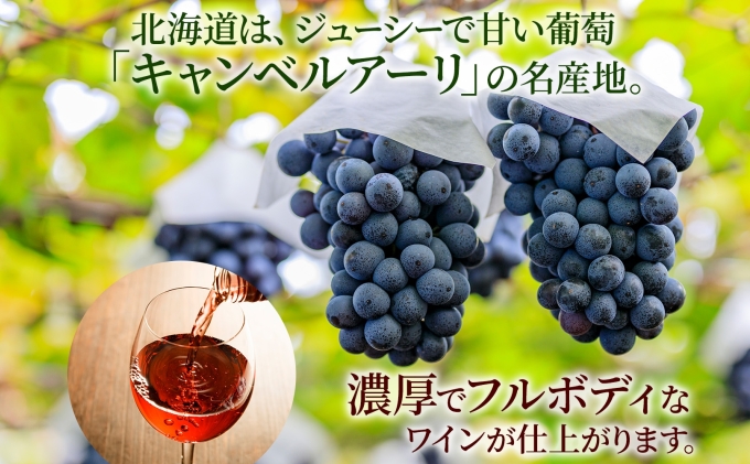 無地熨斗 北海道産 おたるプレミアムキャンベル ロゼワイン 720ml2本セット ワイン ロゼワイン お酒 甘口 フルーティー 果実酒 キャンベルアーリ フルーツ  おたる醸造 熨斗 のし 名入れ不可