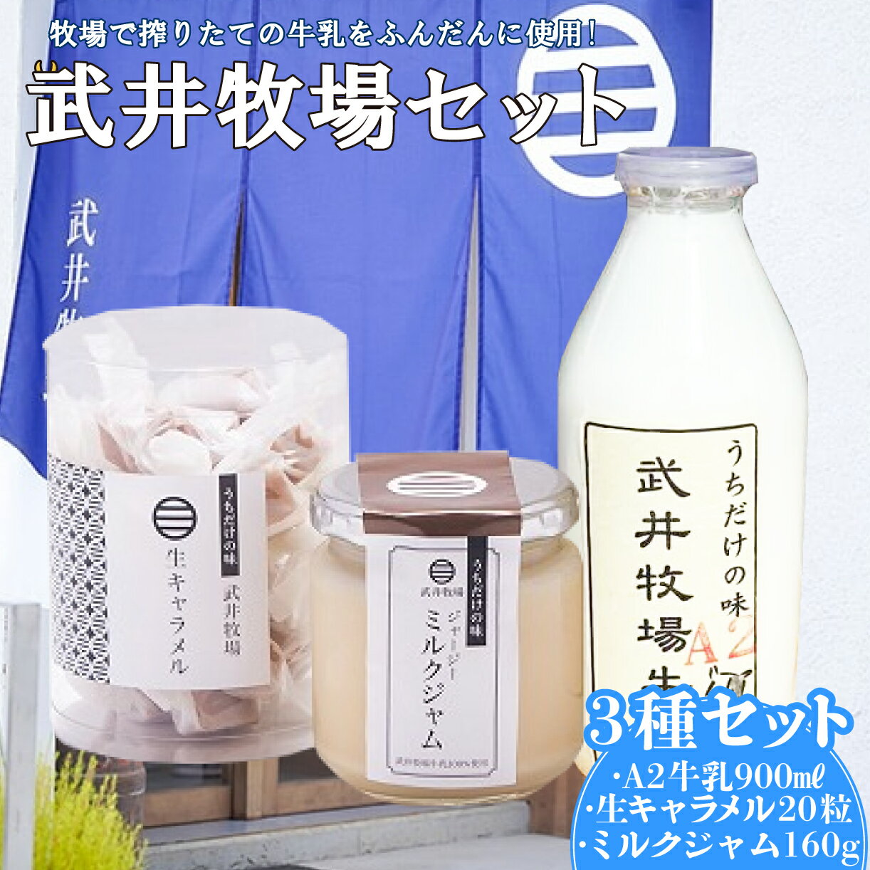 【ふるさと納税】 生キャラメル 牛乳 ミルク ジャム 詰合せ セット 武井牧場