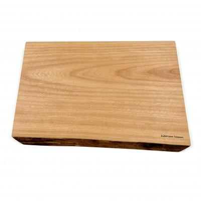 ふるさと納税 丹波市 ガラスのような木のお皿「一人膳 八寸」サクラ　Lサイズ　1枚