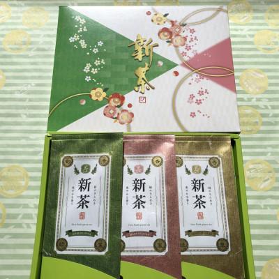 ふるさと納税 島田市 先行受付2025新茶　静岡県大井川流域産　初摘　深蒸し新茶100g×3本セット |  | 01