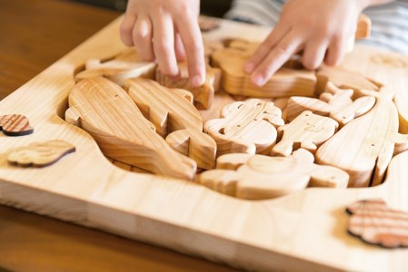 おもちゃ 手作り 木のおもちゃ 海パズル 玩具 赤ちゃん 子供 雑貨 AI