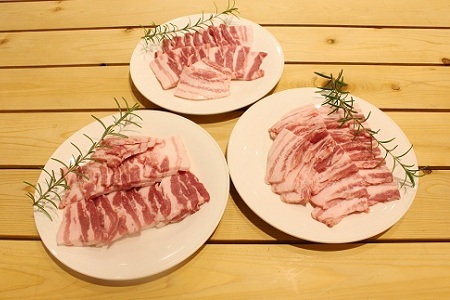 京丹波高原豚 バラ 焼肉用 1kg  （ 焼肉 豚バラ 焼肉 豚肉 焼肉 ） （京都・京丹波町産　京都丹波の豚肉）[010TN004]