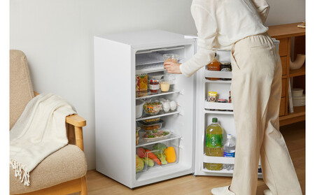 冷蔵庫 93L IRJD-9B-W ホワイト