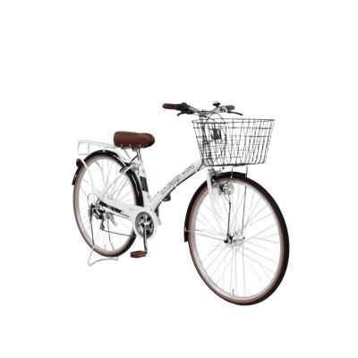 ふるさと納税 泉佐野市 a.n.designworks/ STYLE KIX CITY276 ホワイト 27型 自転車 |  | 01