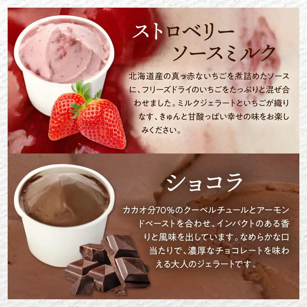 E.den豊富牛乳ジェラート ベーシック 12個セット ジェラート