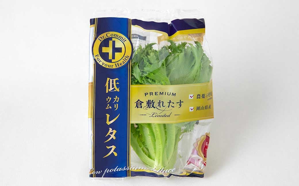 倉敷産 低カリウム レタス 8パックセット