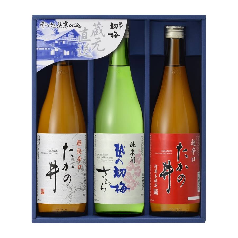 ＜高の井酒造＞たかの井飲み比べセットTNSー720