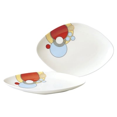 
            ノリタケ＜フランク・ロイド・ライト インペリアル＞菱形プレートペア【1638034】
          