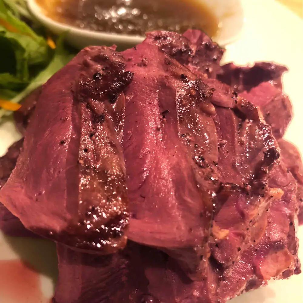 エミュー肉スライス 400g / 佐賀県 / 株式会社きやまファーム[41ALAA001]