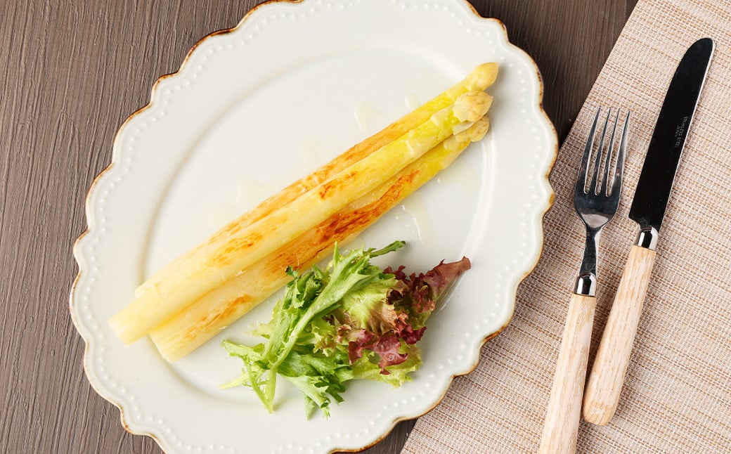 まるで果実!? ホワイトアスパラガス MIX（3L～L/500g×2袋）