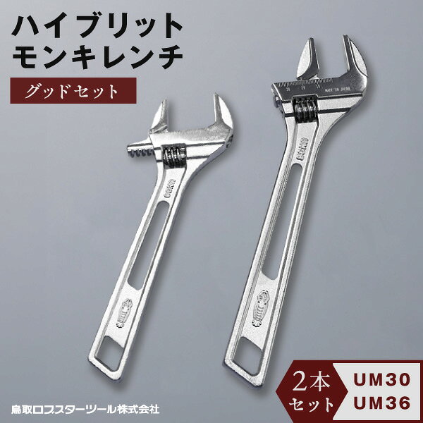 【ふるさと納税】RB-02ロブテックス　ハイブリッドモンキレンチ　グッドセット 鳥取県 鳥取県産 大山町 大山 お土産 返礼品 国産 お取り寄せ ご当地