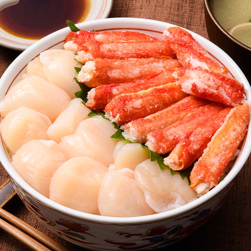 訳あり ボイルズワイガニむき身250gとホタテフレーク250g かに 蟹 カニ 帆立 ほたて かにしゃぶ 鍋 剥き身 蟹脚 海鮮 魚介 釧路 北海道 F4F-3519