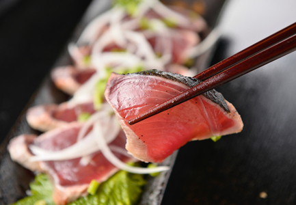 本場高知のかつおの藁焼きたたき　400g以上