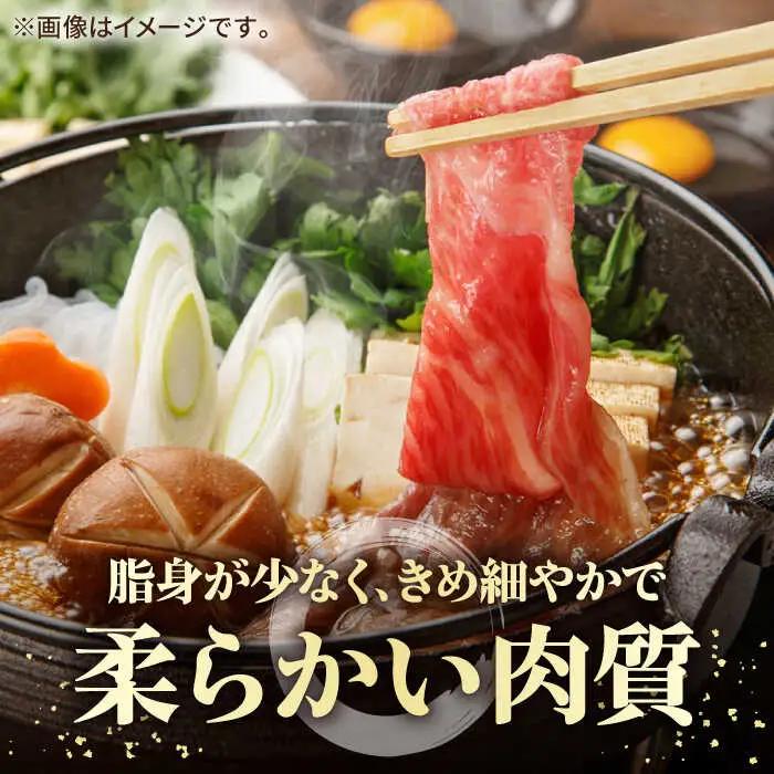 【全6回定期便】 《A4～A5ランク》壱岐牛 赤身 400g（すき焼き・しゃぶしゃぶ用）《壱岐市》【壱岐市農業協同組合】 肉 牛肉 赤身 すき焼き しゃぶしゃぶ 薄切り 赤身 [JBO111] 102