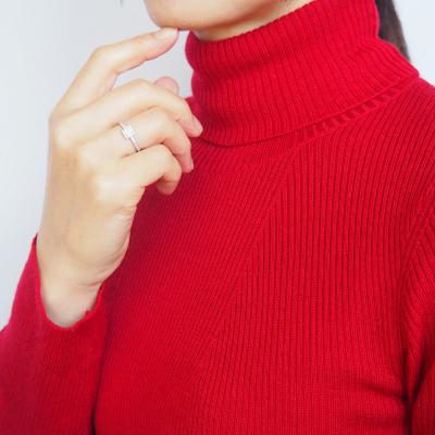 ふるさと納税 甲府市 PT900 プリンセスカットダイヤモンド リング　HR-009176 |  | 03