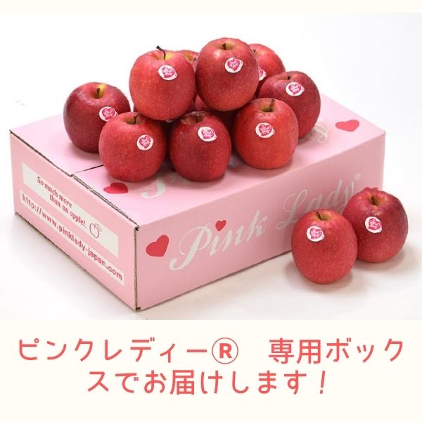 【ふるさと納税】ピンクレディー® （小玉）希少なりんご約4.5kg　希少品種