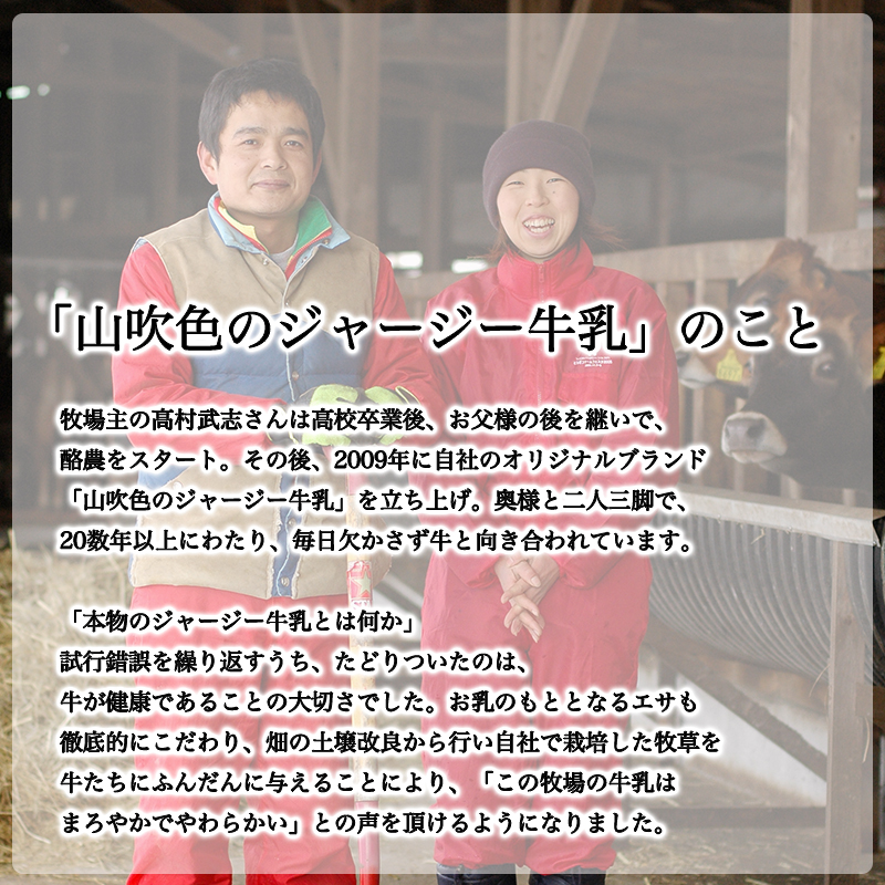 【山のいぶき】山吹色のジャージー牛乳 ヨーグルトセット 乳脂肪分 5％以上 低温殺菌 素材の味 詰め合わせ 牛乳 200ml 飲むヨーグルト 150ml ギフト 贈答 セット FOODEX JAPAN