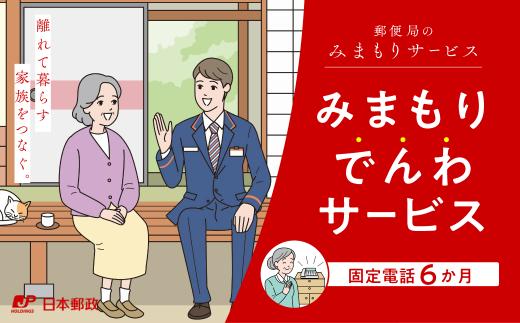 
郵便局のみまもりサービス「みまもりでんわサービス（固定電話6か月）」 NSK003
